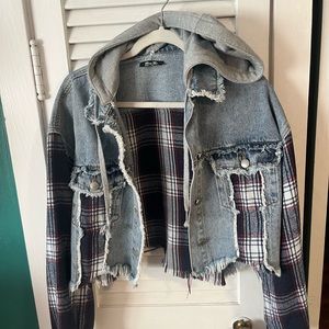 EUC Miss Me Cropped Jacket
